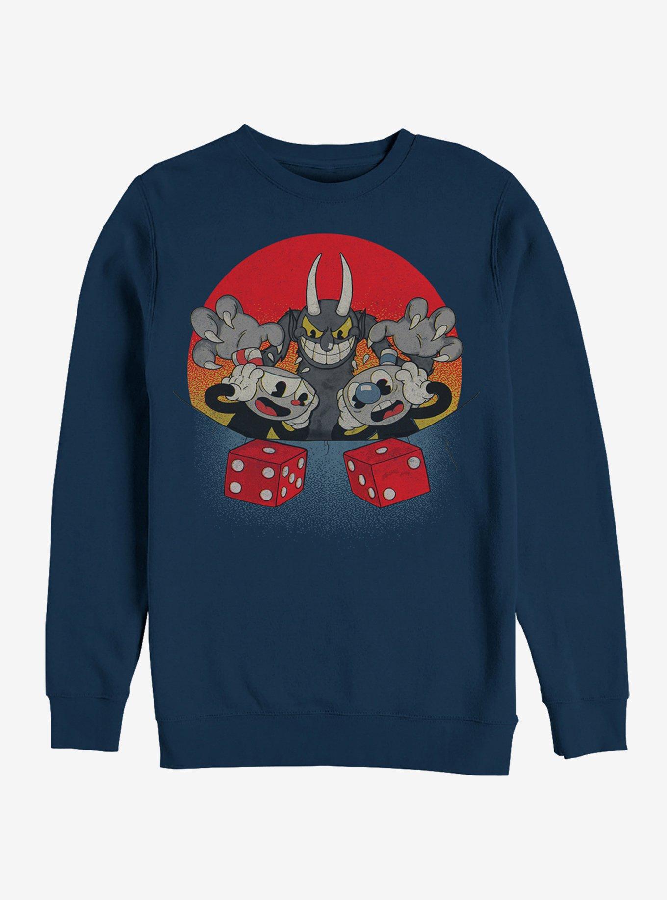 Cuphead Snake Eyes Sweatshirt, , hi-res