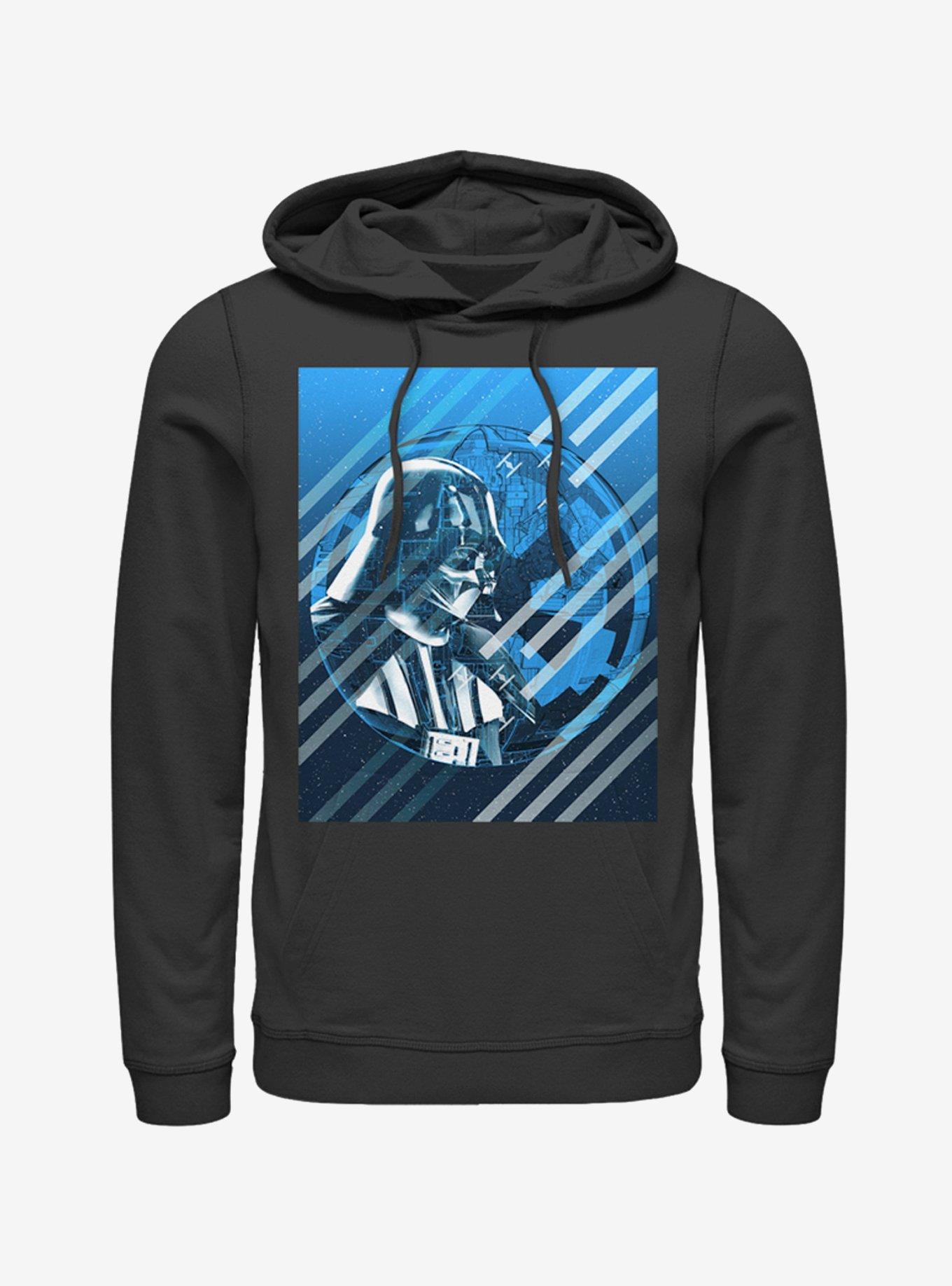 Star Wars Darth Vader Death Star Stripes Hoodie, , hi-res