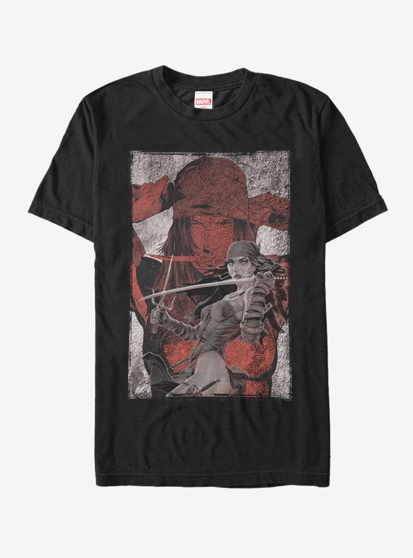 Marvel Elektra Blade T-Shirt, BLACK, hi-res