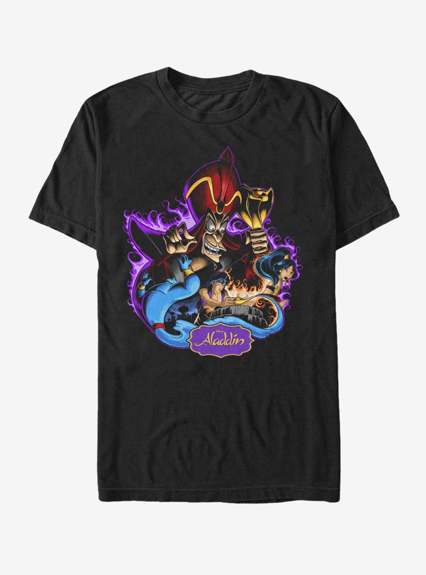 Disney Aladdin Evil And Powerful Jafar T-Shirt, BLACK, hi-res