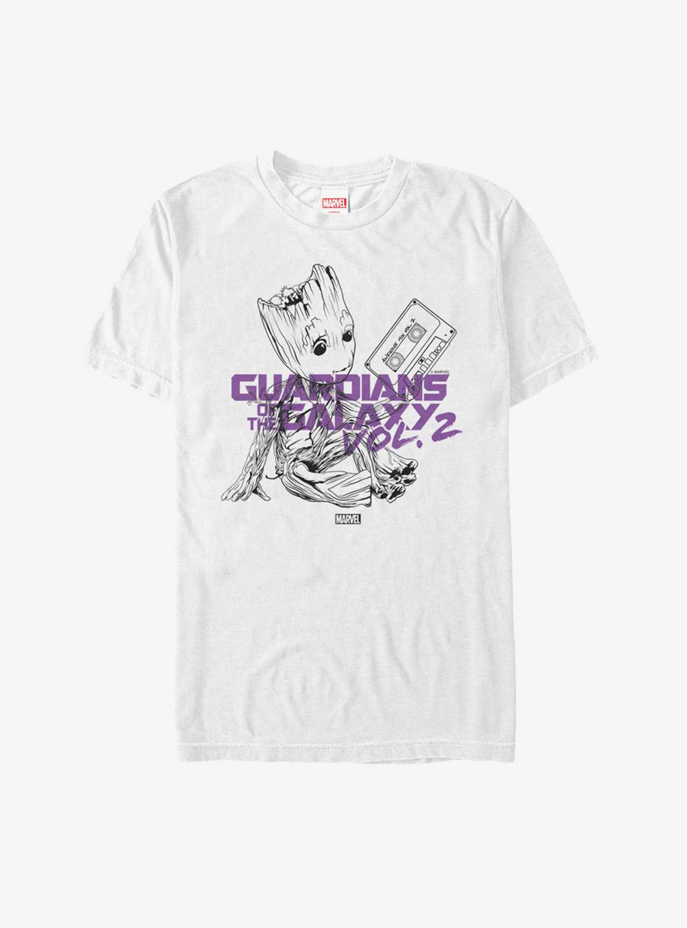 Marvel Guardians of the Galaxy Vol. 2 Groot Music T-Shirt, , hi-res