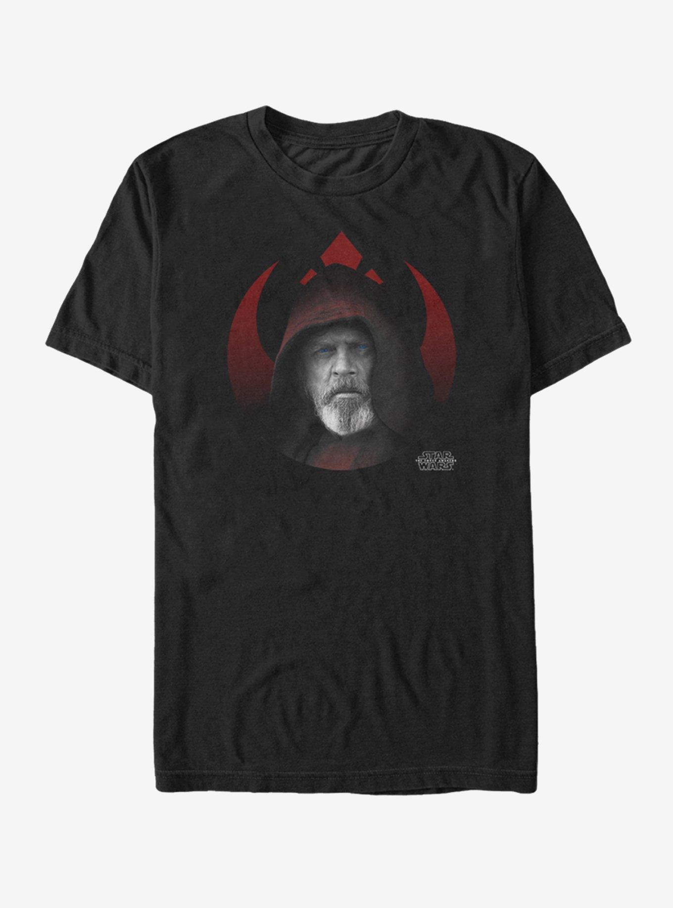 Star Wars Hooded Luke Rebel Symbol T-Shirt, , hi-res