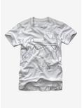 Star Wars Stormtrooper Outline T-Shirt, WHITE, hi-res