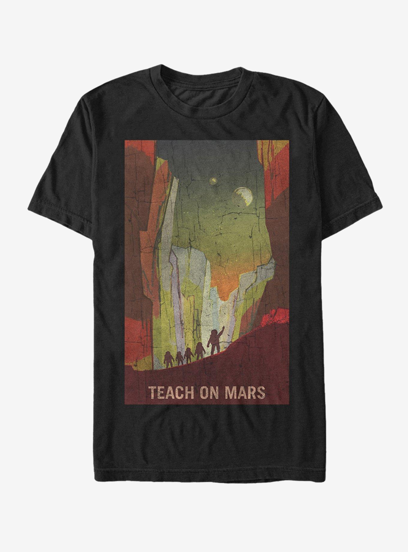 NASA Teach on Mars T-Shirt