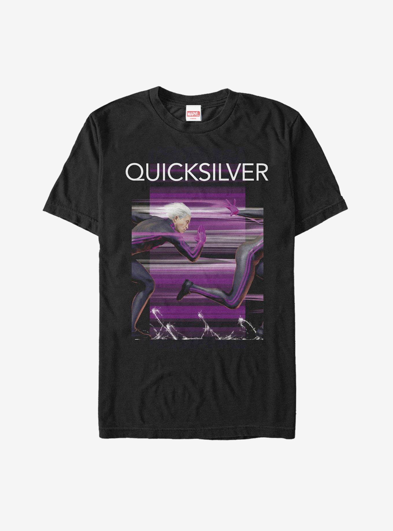 Marvel X-Men Quicksilver Streak T-Shirt, BLACK, hi-res
