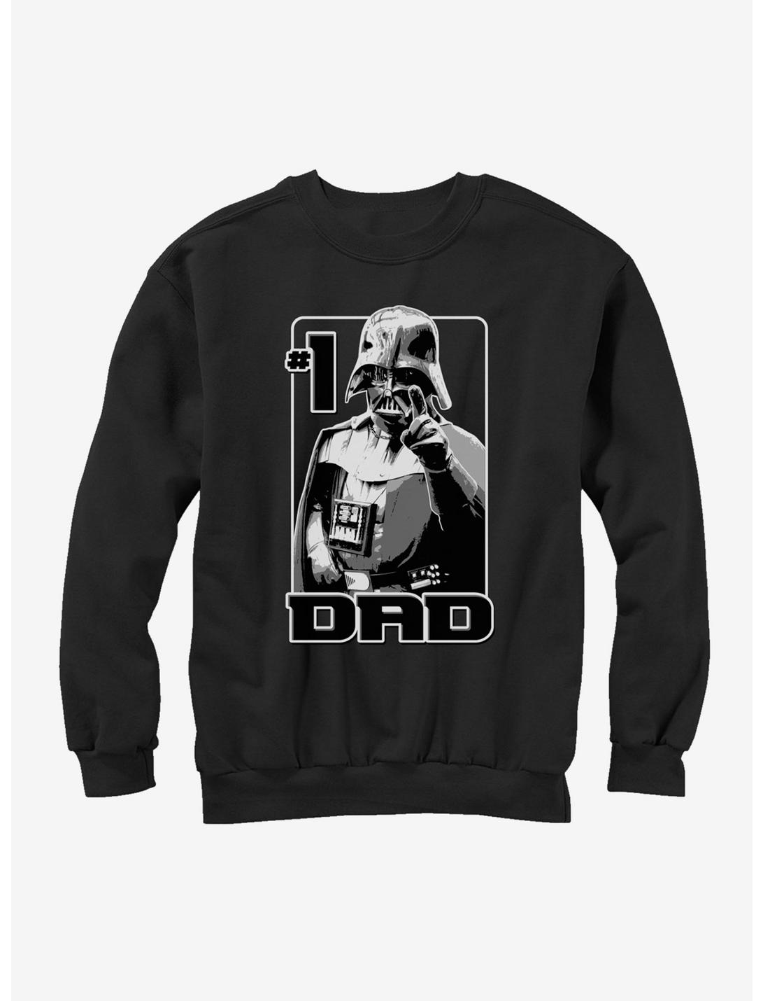 Star Wars Vader Number One Dad Sweatshirt, BLACK, hi-res