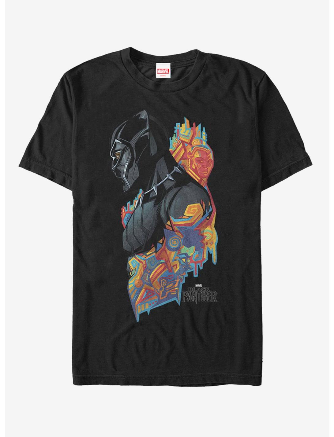 Marvel Black Panther 2018 Artistic Pattern T-Shirt, , hi-res