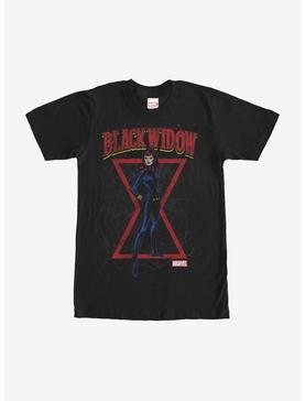 Marvel Black Widow Red Hourglass T-Shirt, , hi-res