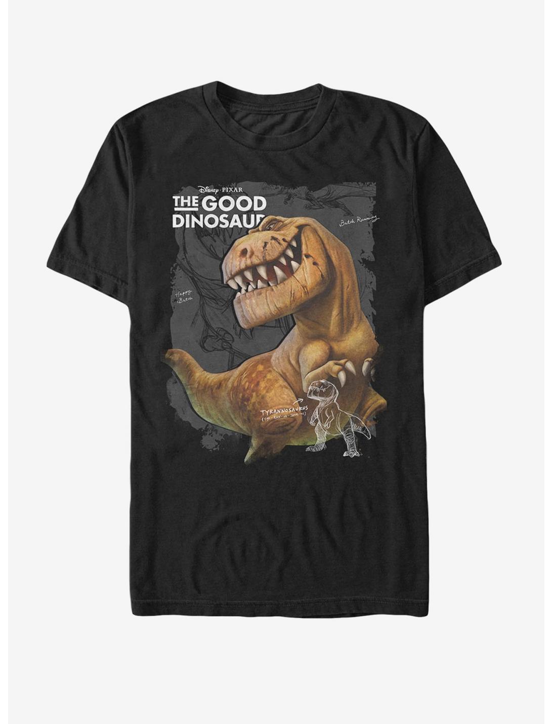 Disney Pixar The Good Dinosaur Butch Tyrannosaurus Rex T-Shirt, BLACK, hi-res