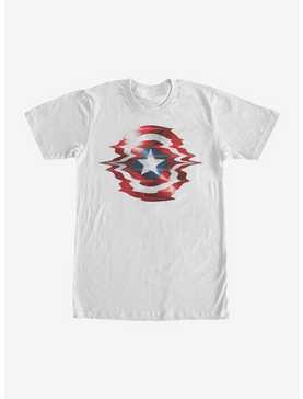 Marvel Captain America Shield Glitch T-Shirt, , hi-res
