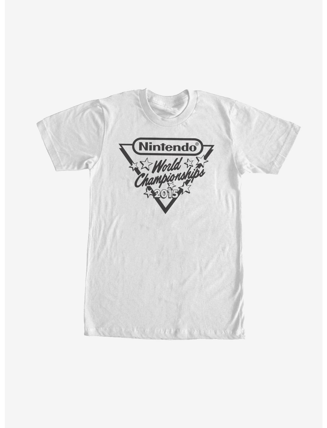 Nintendo Classic World Championships 2015 T-Shirt, WHITE, hi-res