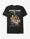 Star Wars It's True All of It T-Shirt, BLACK, hi-res