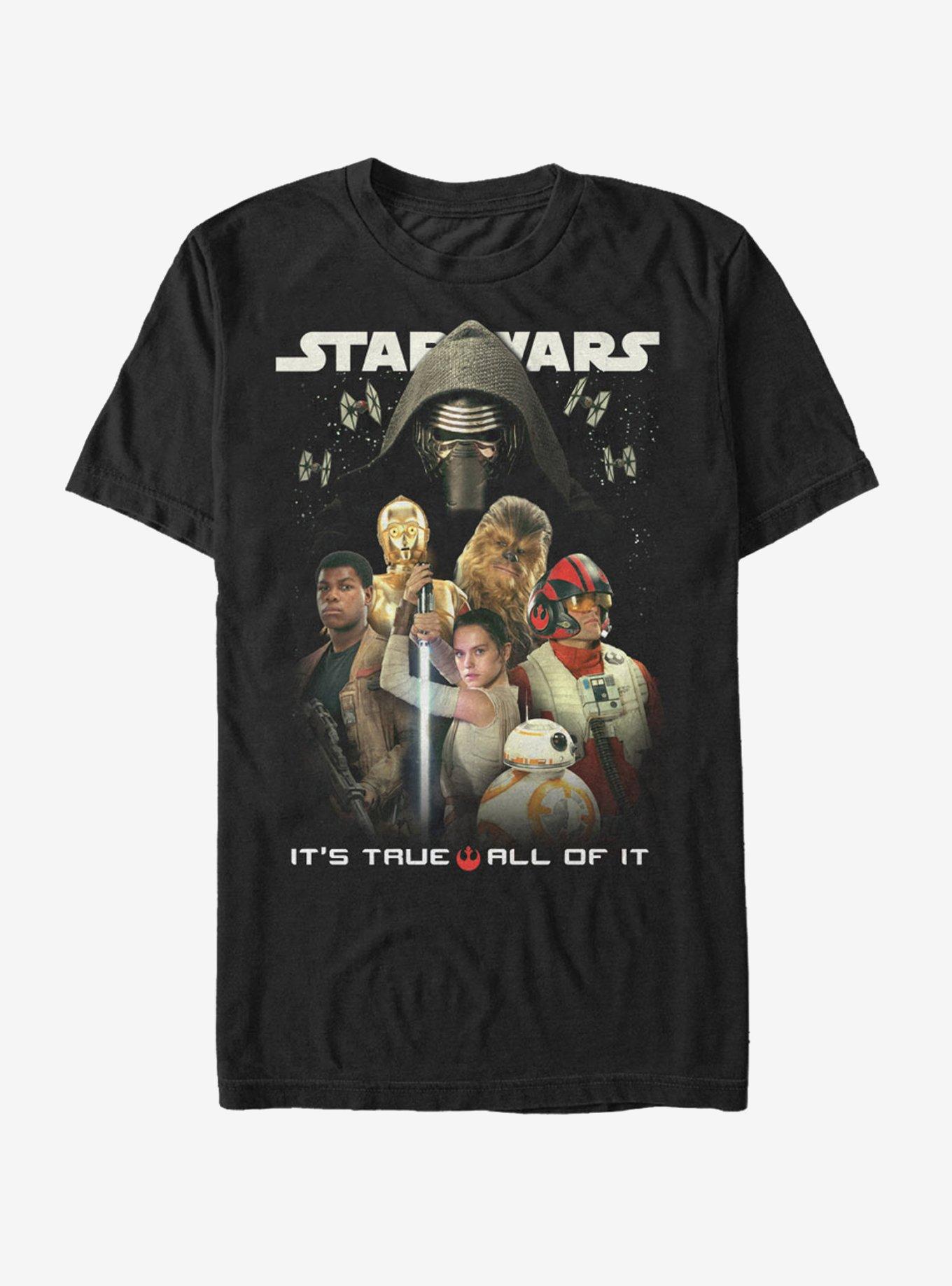 Star Wars It's True All of It T-Shirt, BLACK, hi-res