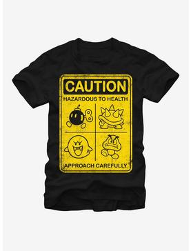 Nintendo Mario Enemies Caution T-Shirt, , hi-res