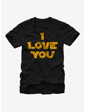 Star Wars Princess Leia I Love You T-Shirt, , hi-res