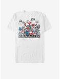 Nintendo Super Mario Color Squad T-Shirt, WHITE, hi-res