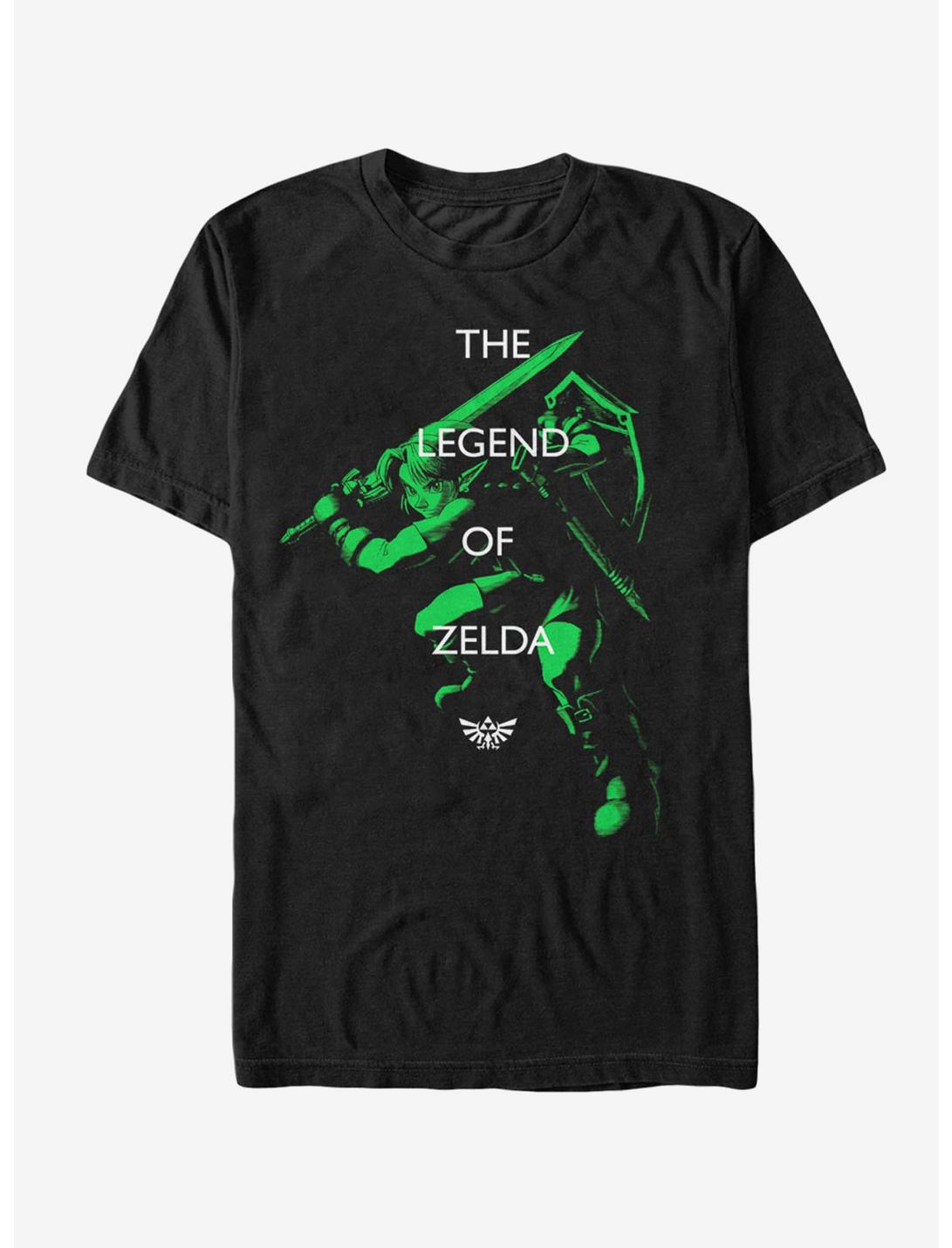 Nintendo The Legend of Zelda Lives T-Shirt, BLACK, hi-res