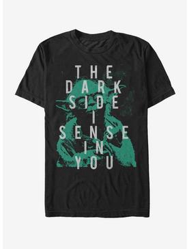 Star Wars Yoda Sense the Dark Side T-Shirt, , hi-res