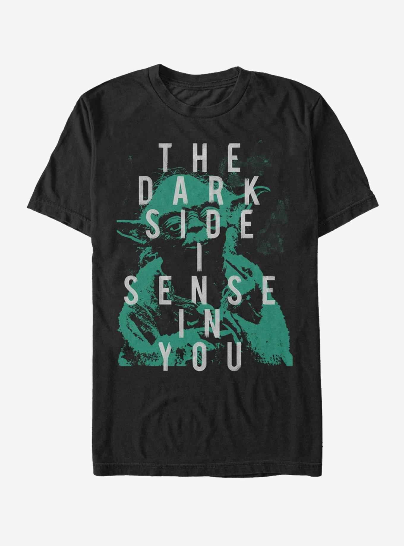Star Wars Yoda Sense the Dark Side T-Shirt, , hi-res