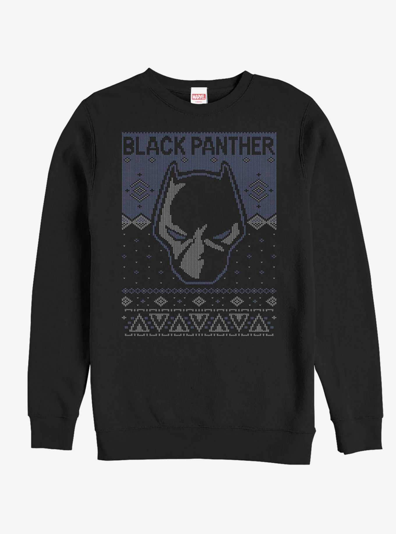 Marvel Black Panther Ugly Christmas Sweater Sweatshirt, , hi-res