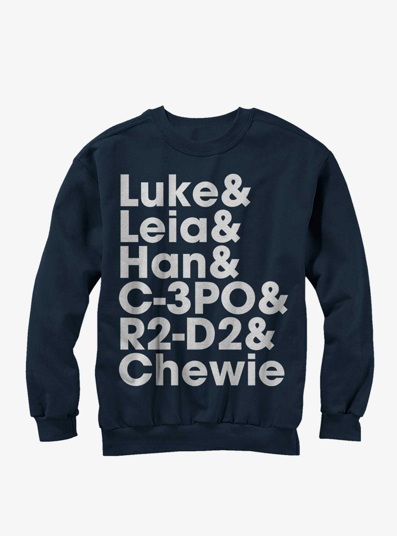 Star Wars Luke and Leia Sweatshirt, , hi-res