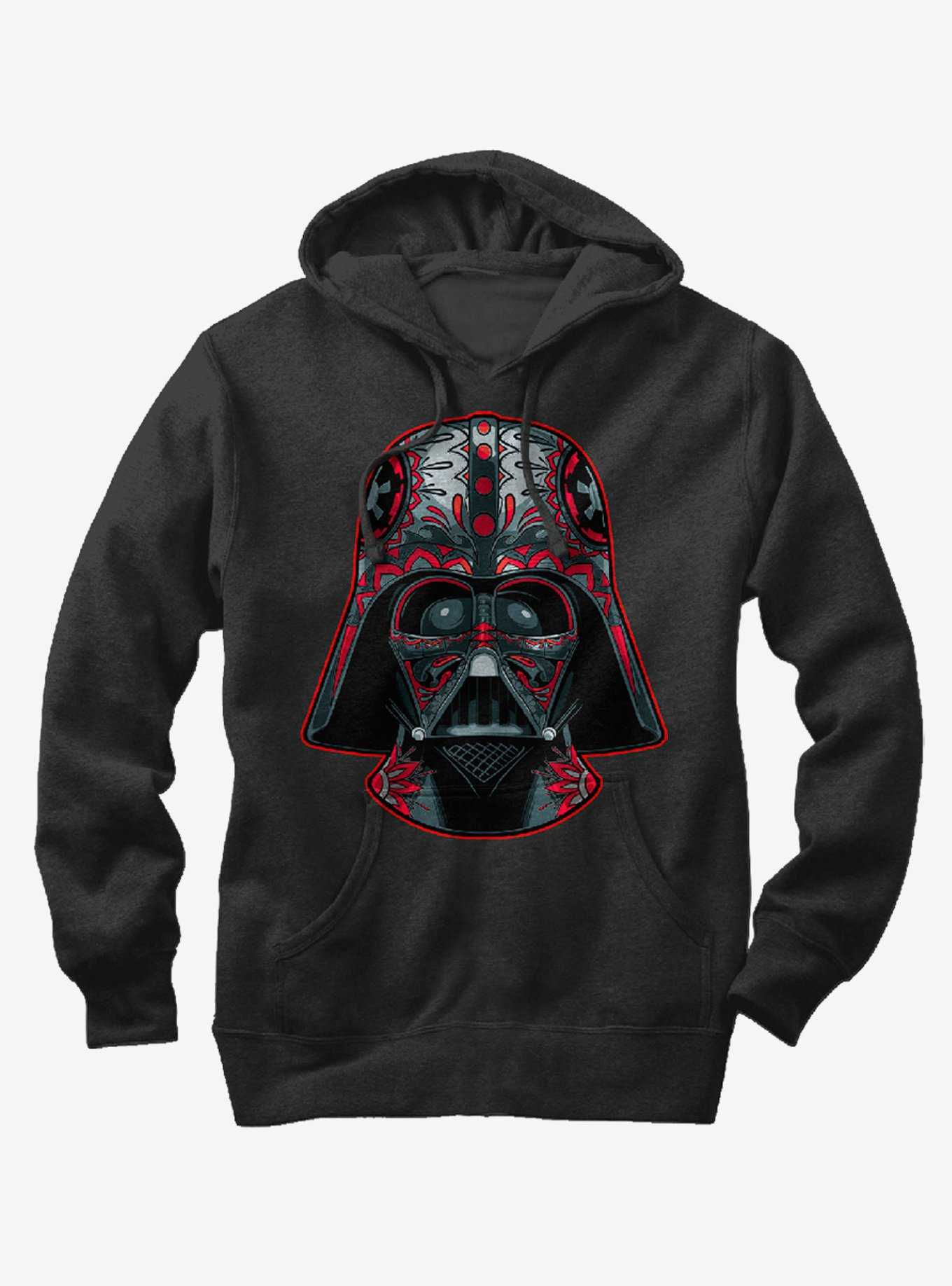 Star Wars Darth Vader Helmet Markings Hoodie, , hi-res