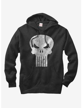 Plus Size Marvel Punisher Skull Symbol Hoodie, , hi-res