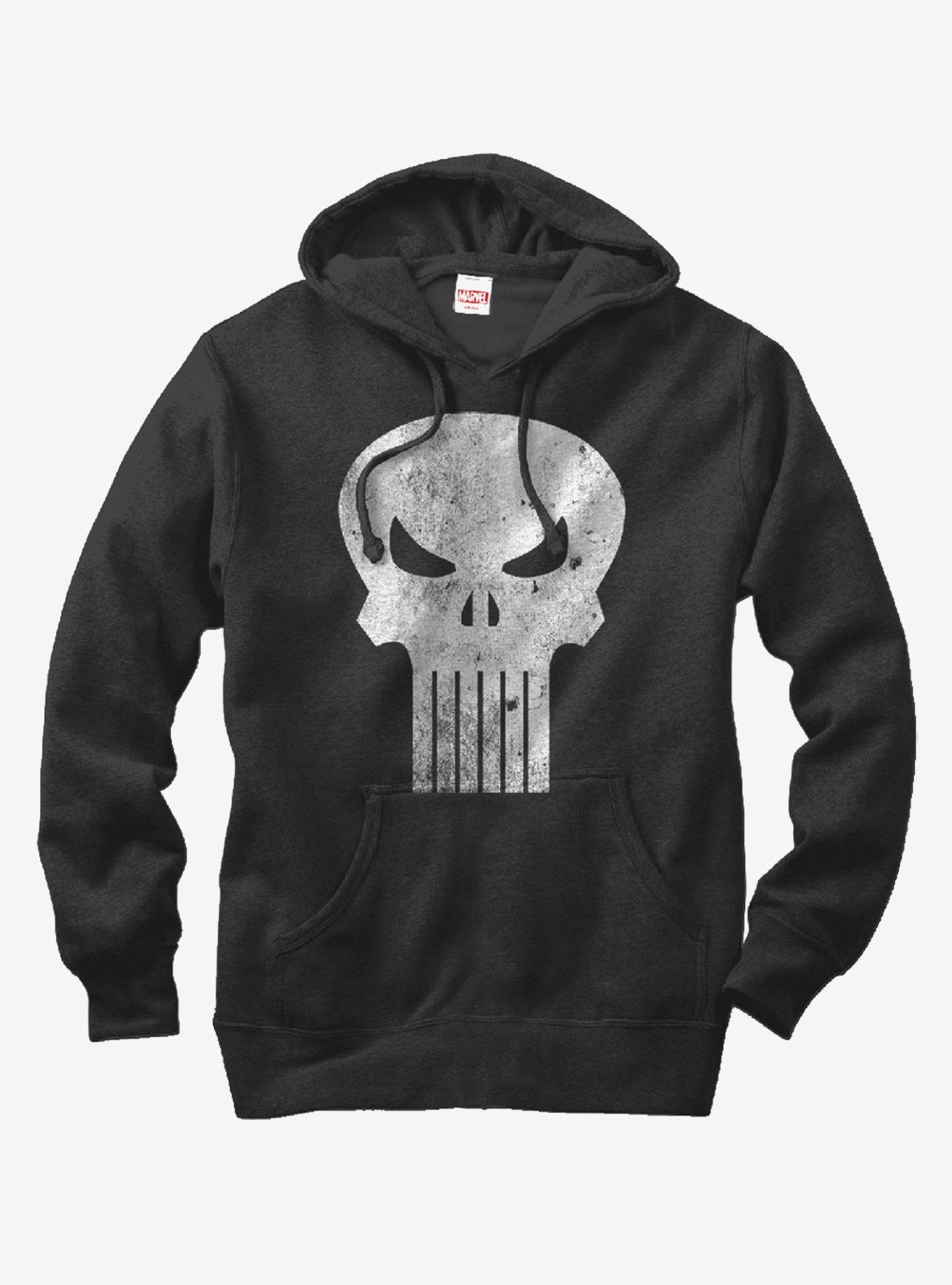 Marvel Punisher Skull Symbol Hoodie, , hi-res