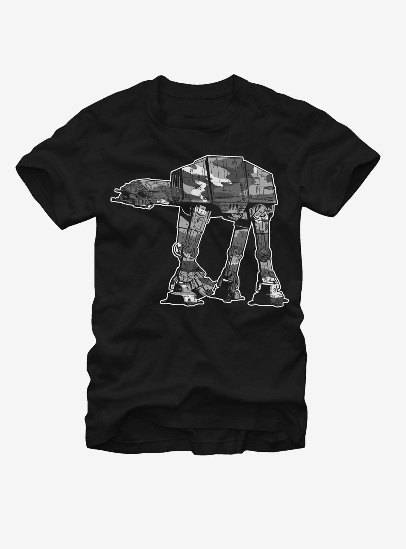 Star Wars AT-AT Camo T-Shirt, BLACK, hi-res