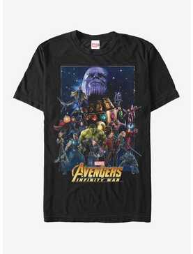 Marvel Avengers: Infinity War Character Collage T-Shirt, , hi-res