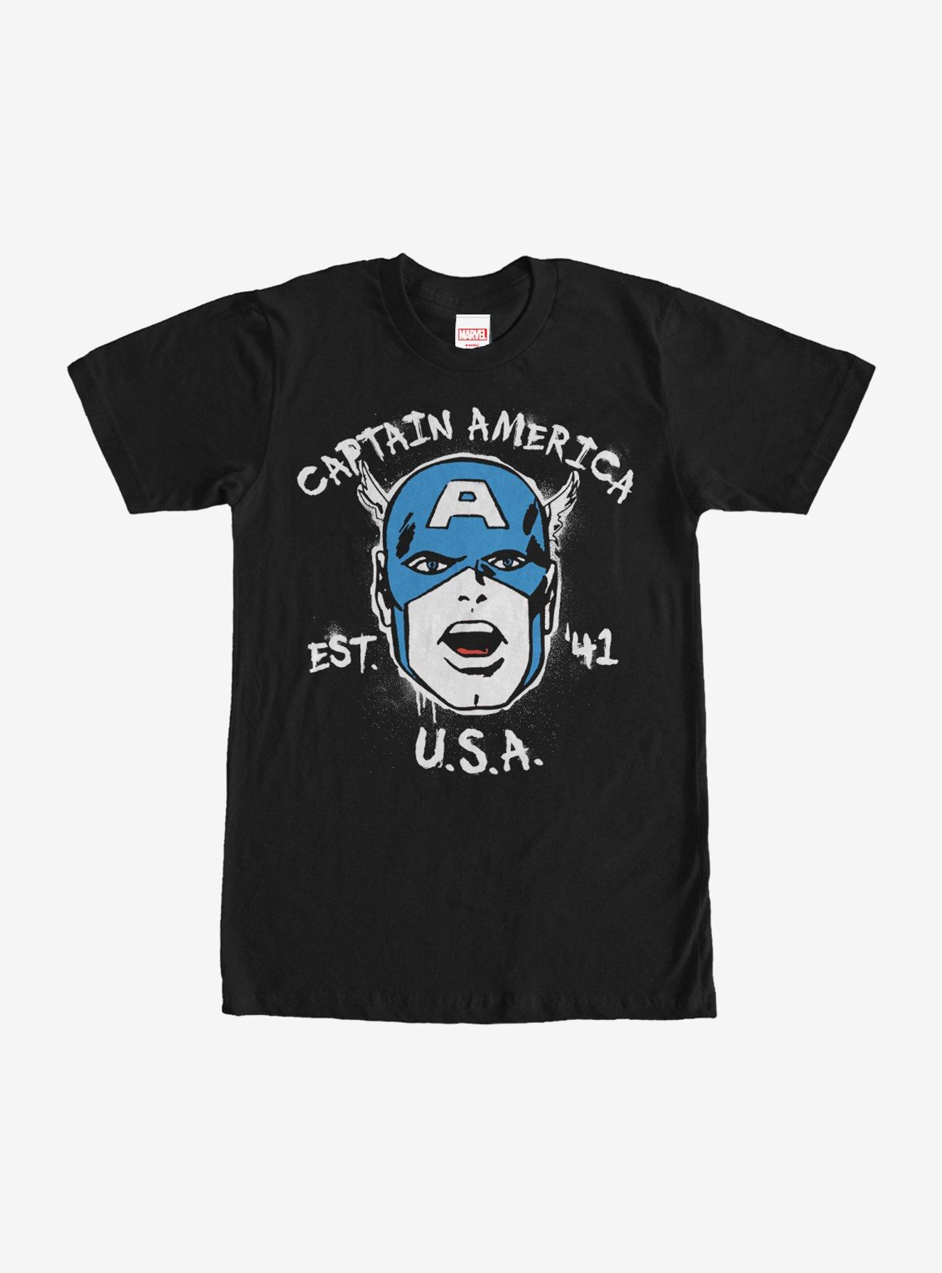 Marvel Captain America Est 1941 T-Shirt, , hi-res