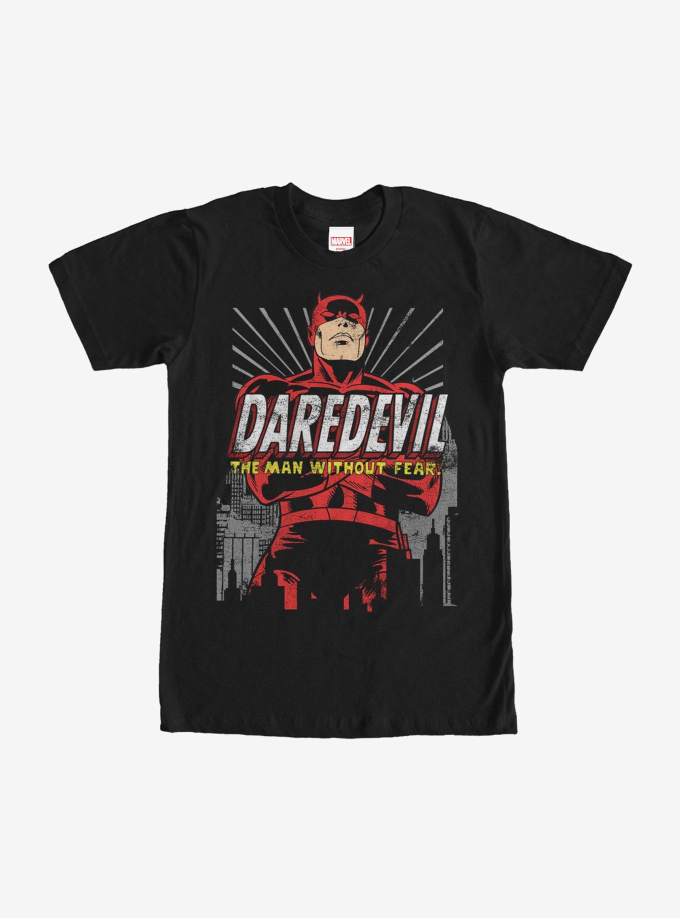 Marvel Daredevil Classic No Fear T-Shirt, BLACK, hi-res