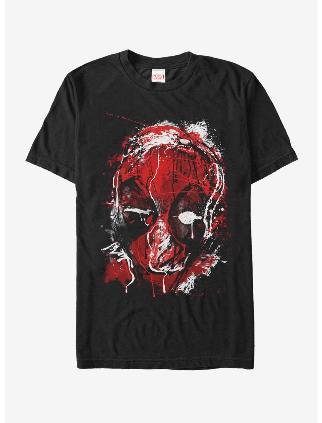 Marvel Deadpool Drip Art T-Shirt, BLACK, hi-res