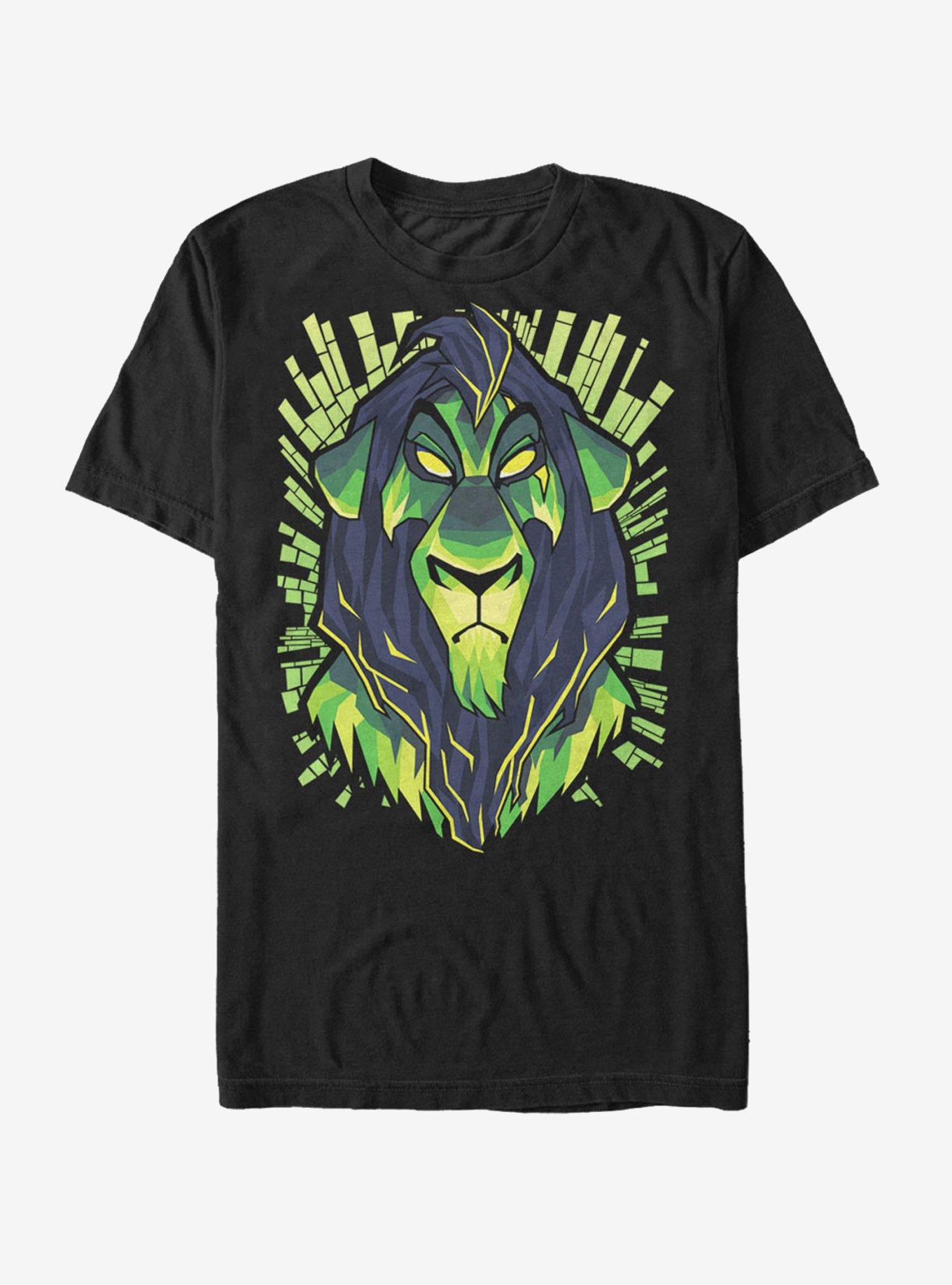 Lion King Evil Scar T-Shirt, BLACK, hi-res