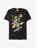 Marvel Iron Fist Powerful T-Shirt, BLACK, hi-res