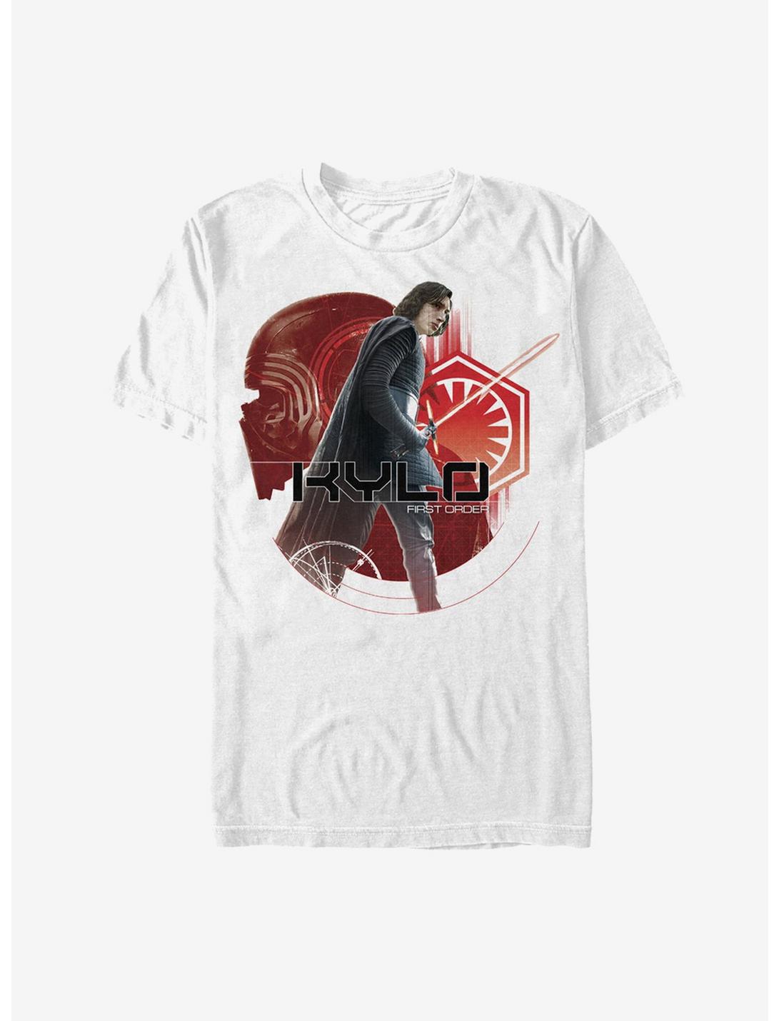 Star Wars Kylo Ren Montage T-Shirt, WHITE, hi-res
