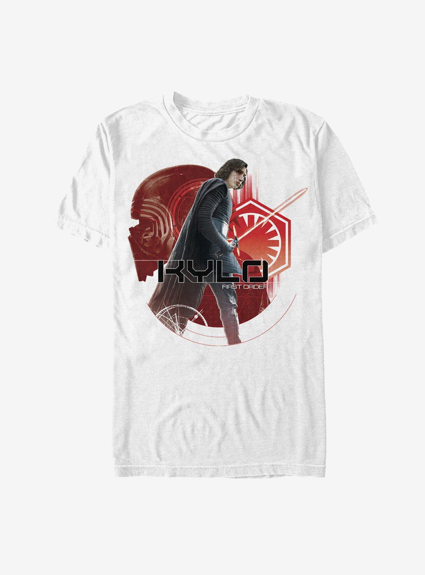 Star Wars Kylo Ren Montage T-Shirt, WHITE, hi-res