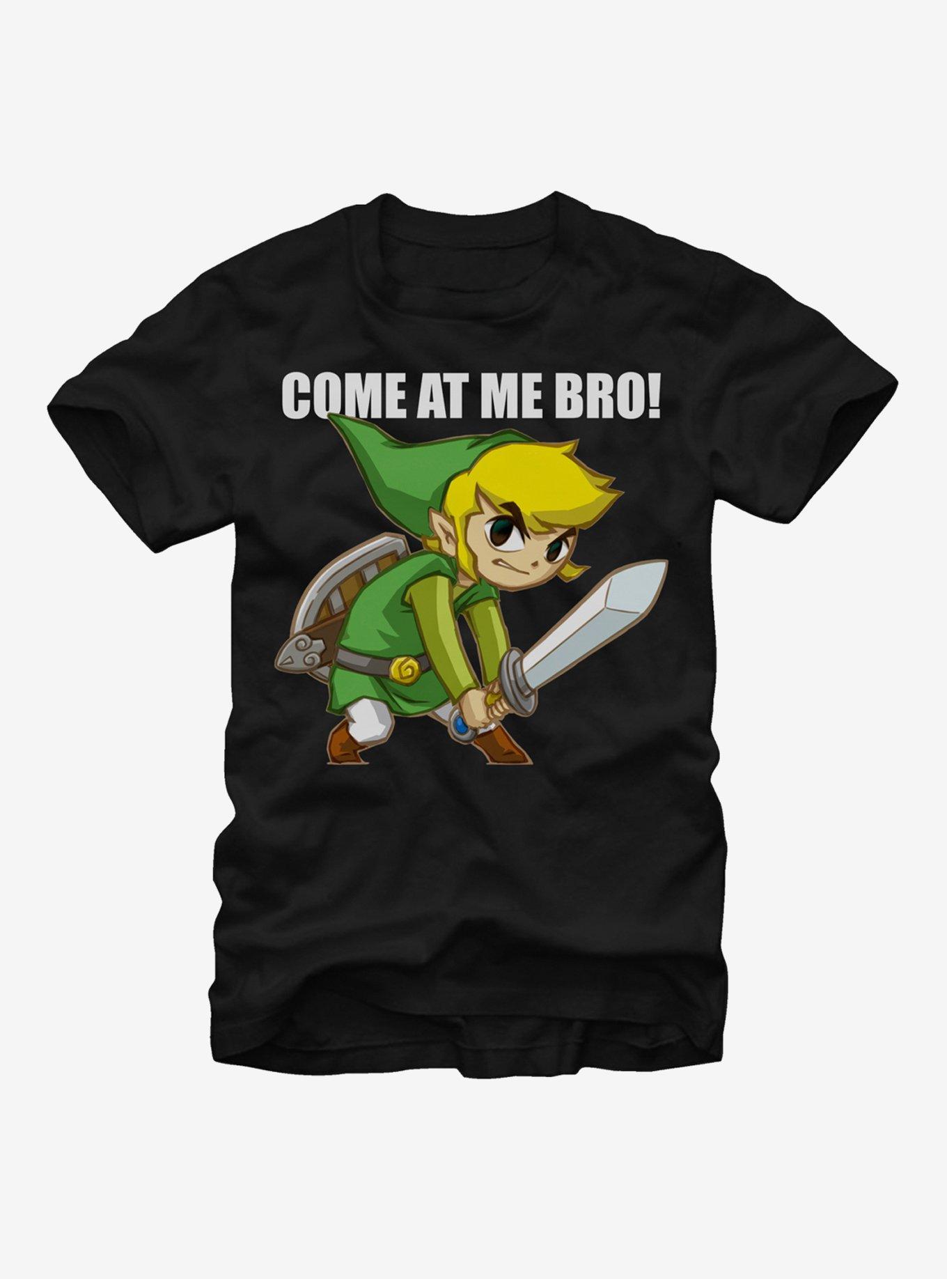 Nintendo Legend of Zelda Link Bro T-Shirt, BLACK, hi-res