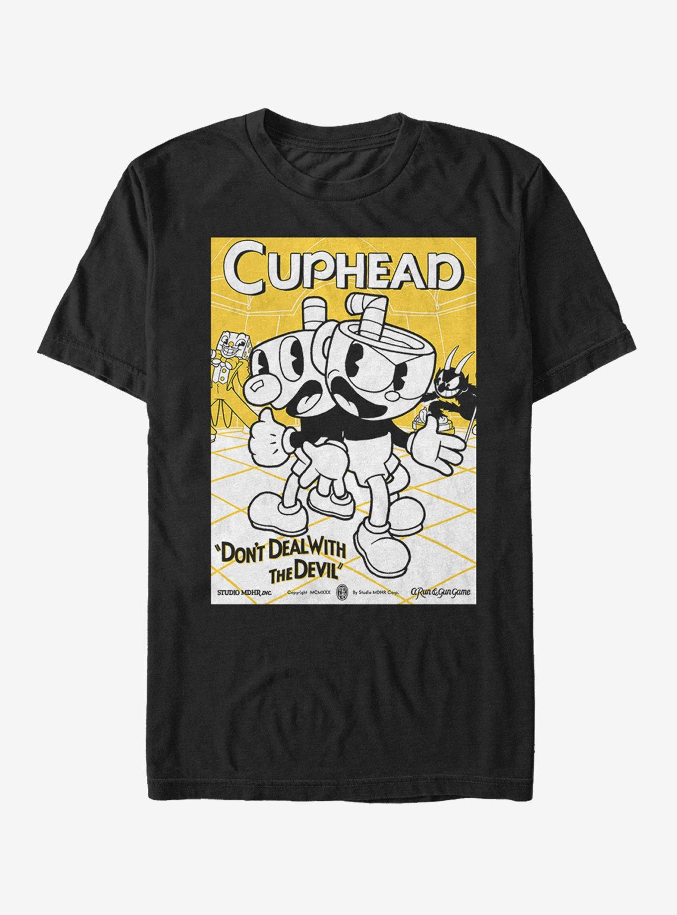 Cuphead Teamwork Poster T-Shirt, , hi-res
