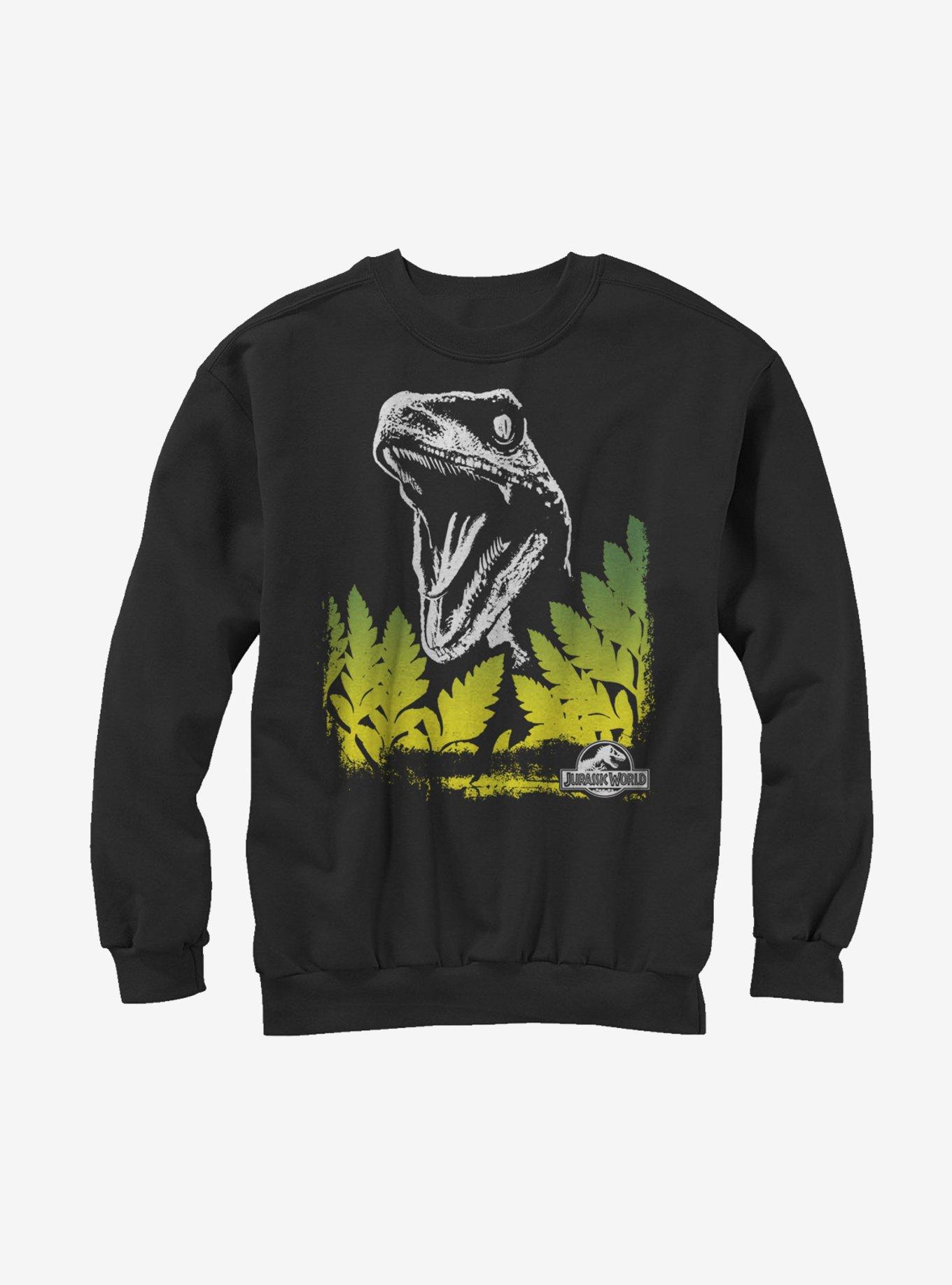 Jurassic World Blue The Velociraptor Surprise Sweatshirt, BLACK, hi-res