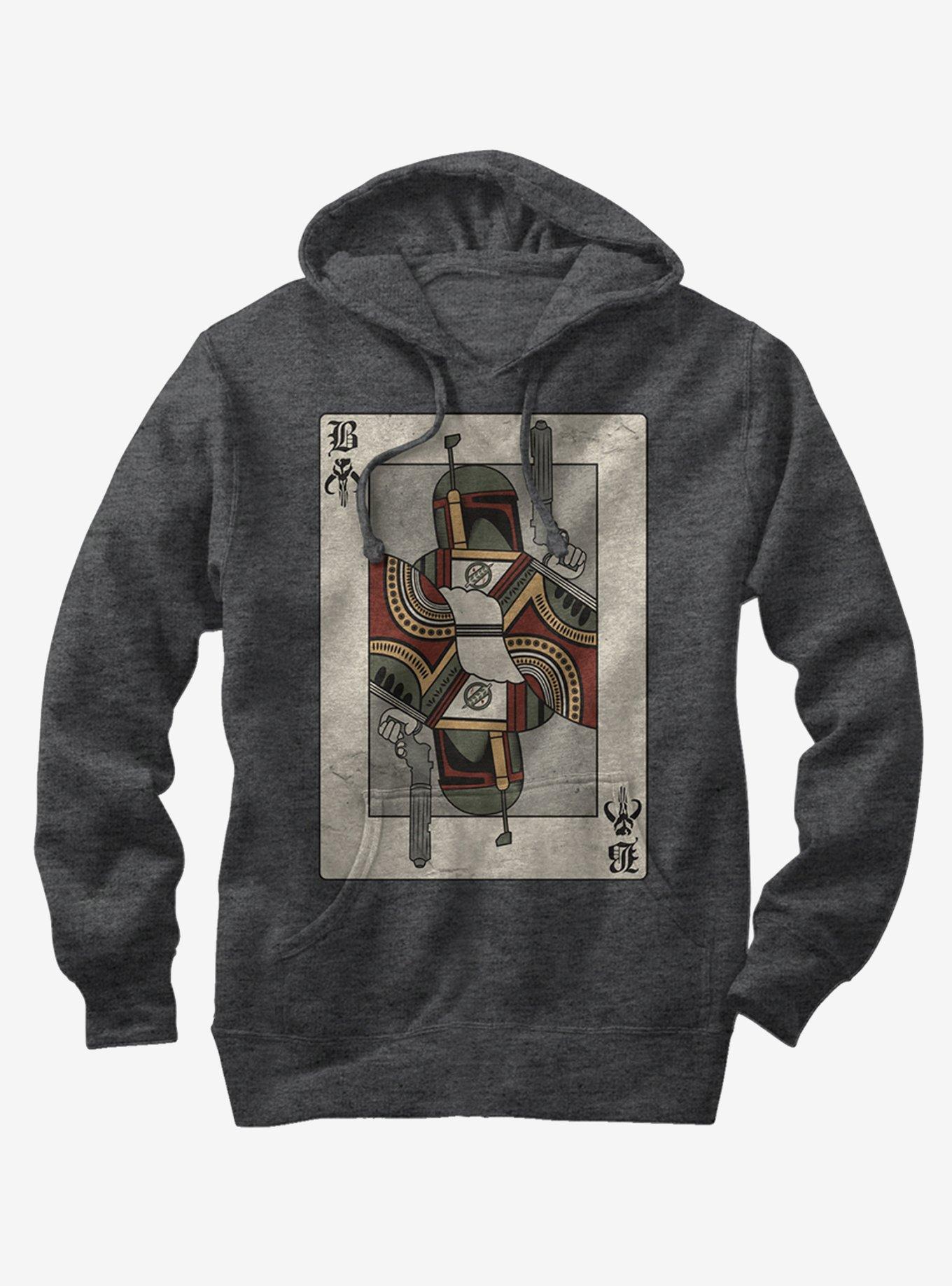 Star Wars Boba Fett Playing Card Hoodie, , hi-res
