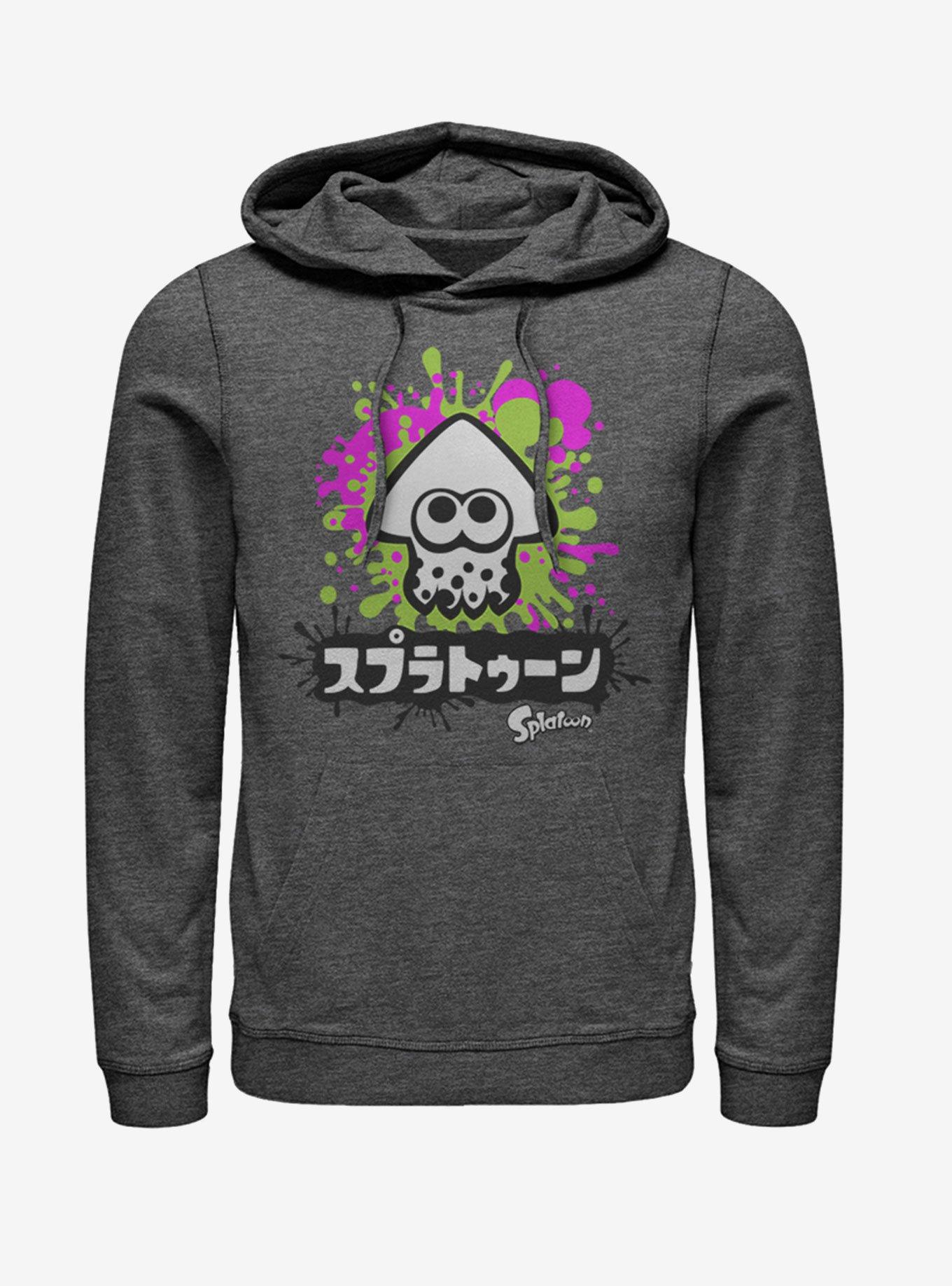 Nintendo Splatoon White Inkling Squid Hoodie, , hi-res