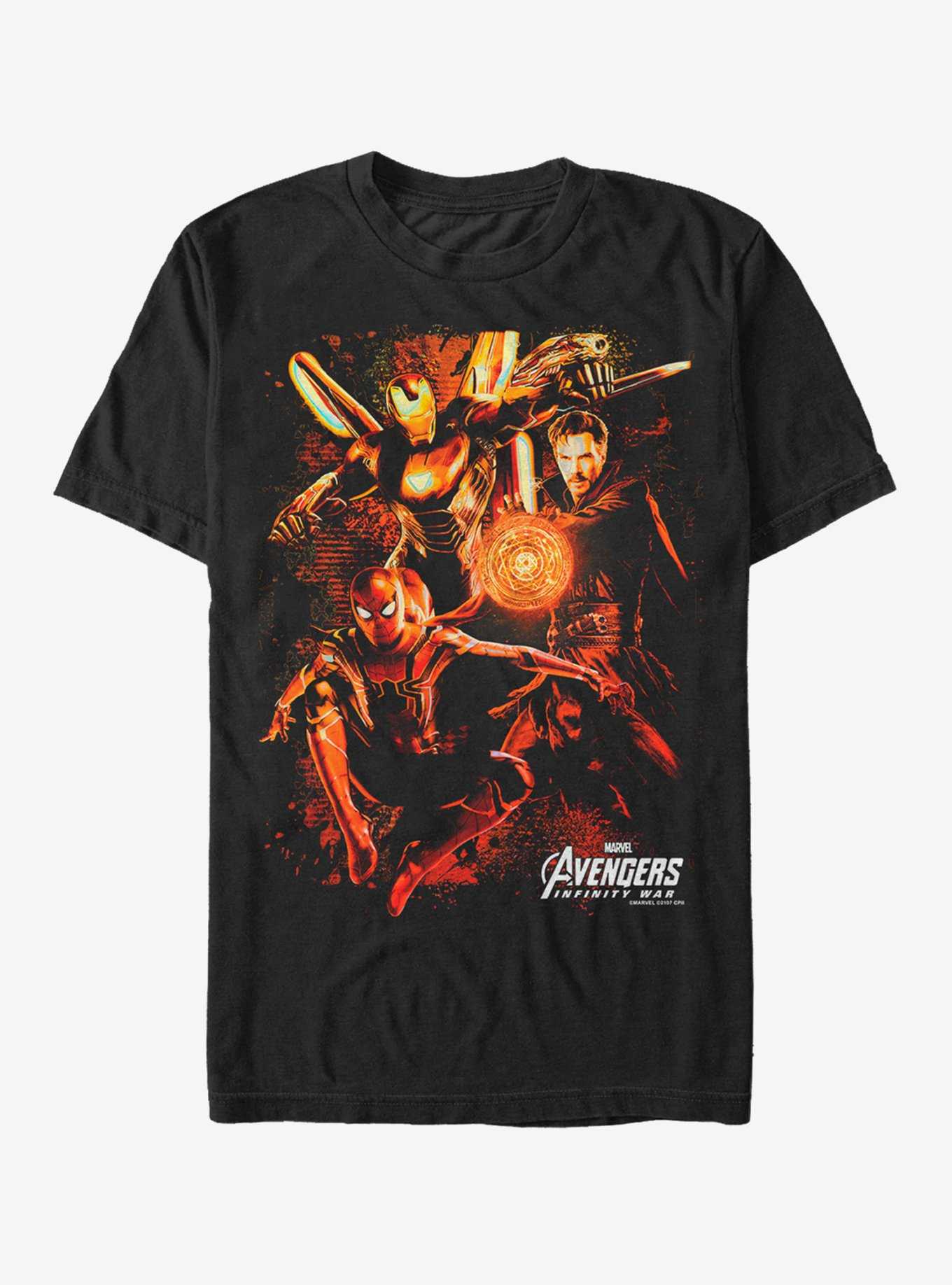 Marvel Avengers: Infinity War Group Glow T-Shirt, , hi-res