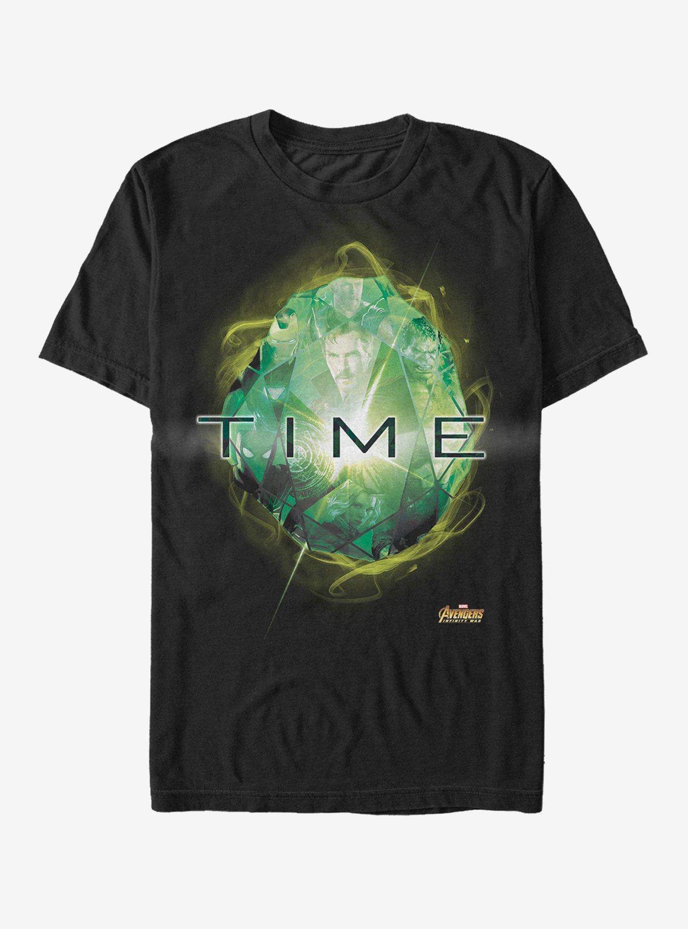 Marvel Avengers: Infinity War Time Stone T-Shirt, BLACK, hi-res