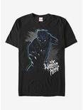 Marvel Black Panther 2018 Triangle Pattern T-Shirt, BLACK, hi-res