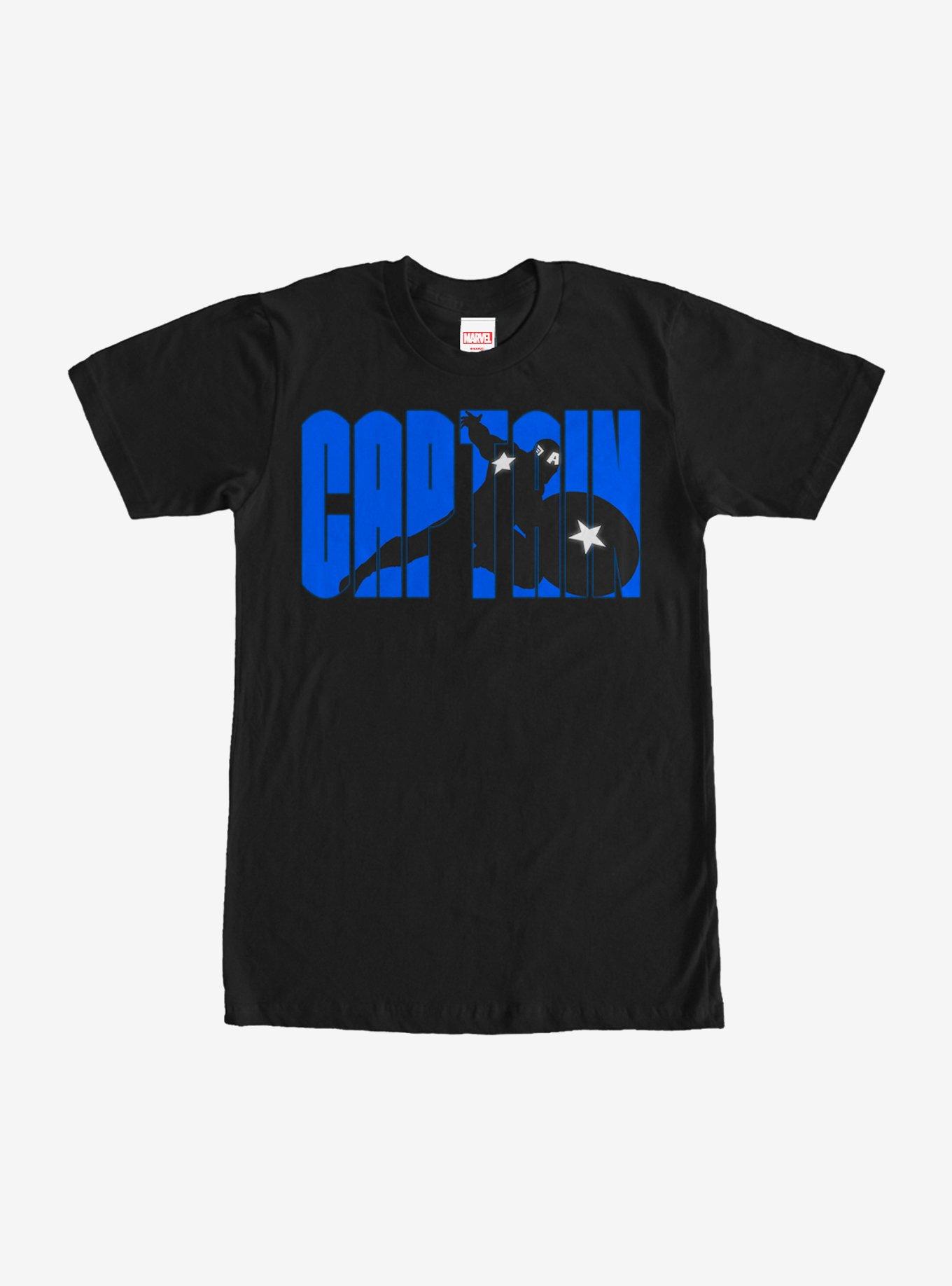 Marvel Captain America Combat T-Shirt, BLACK, hi-res