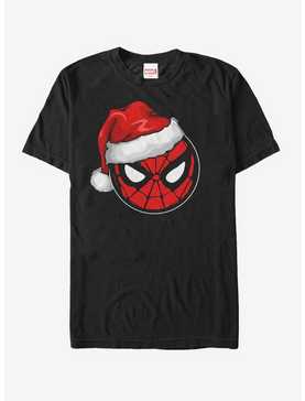 Marvel Christmas Spider-Man Santa Hat T-Shirt, , hi-res