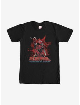 Plus Size Marvel Deadpool Blood T-Shirt, , hi-res