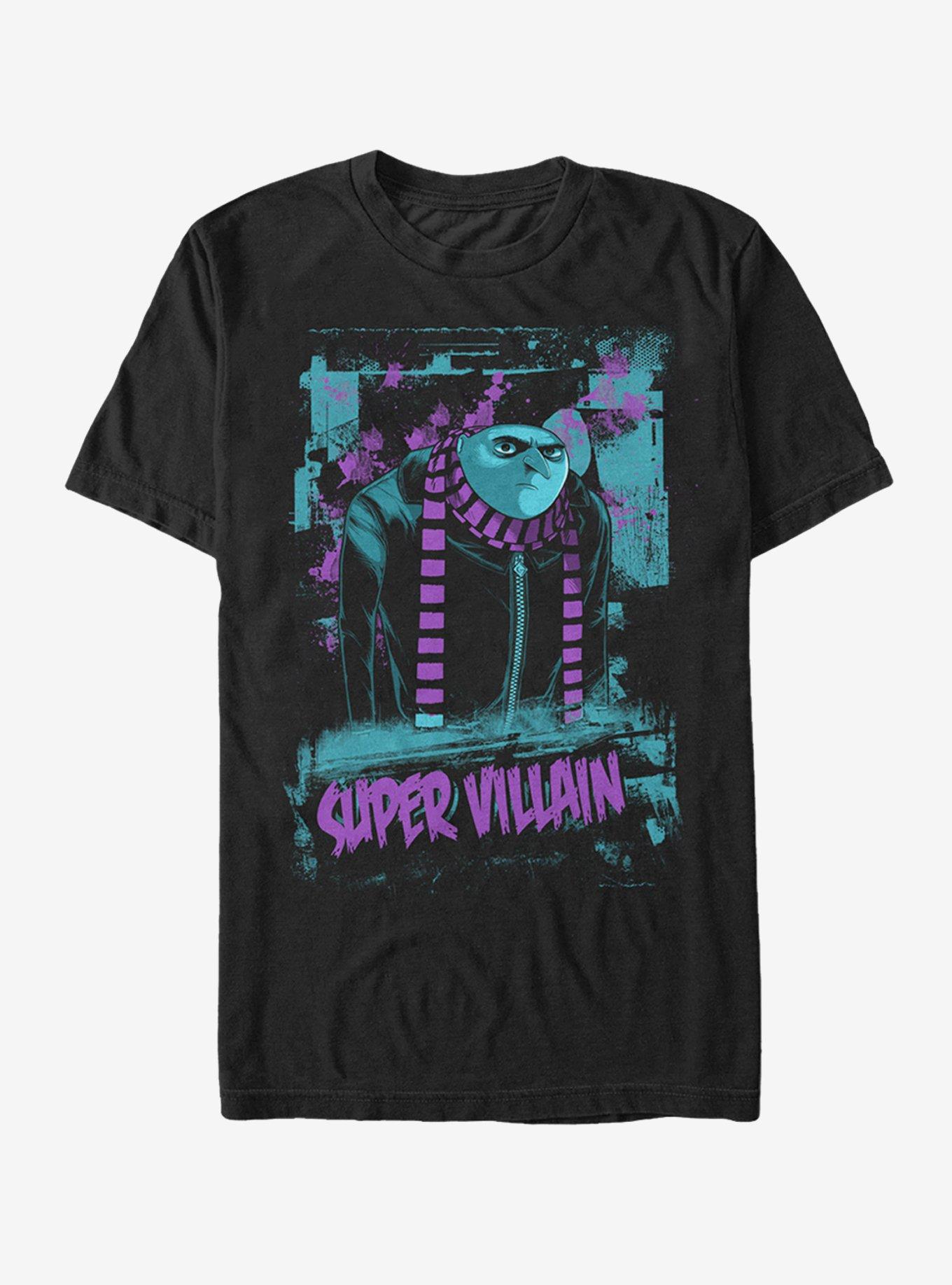 Despicable Me Gru Supervillain T-Shirt, BLACK, hi-res