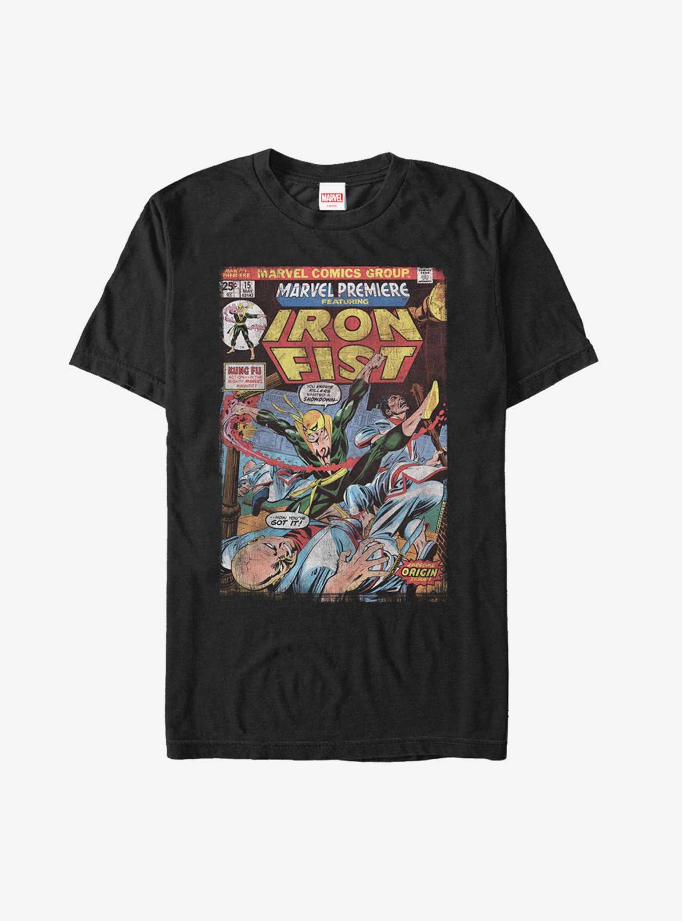 Marvel Iron Fist Origin Comic Book Page T-Shirt, , hi-res